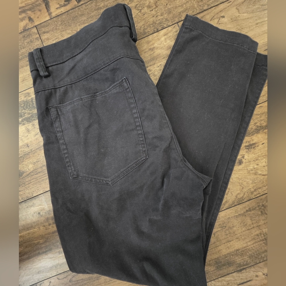 Van Heusen Flex Black Tech Pants 36x30